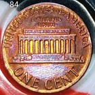1984 Lincoln Memorial Cent Split Rim Error..Beautifully Toned Plus Free  — photo 3