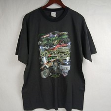 Vintage Monster Jam Shirt - Double Sided - Grave Digger - Retro -USA Cotton XL