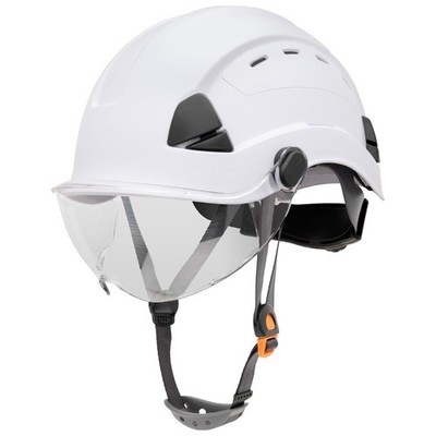 Honeywell FSH11001 Safety Helmet 6-point Ratchet Suspension Vented White