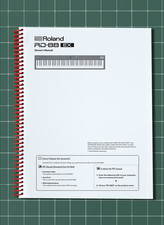 Roland RD-88 EX — 6 in 1 Owners Manual Guide Instructions — 163 Pages — USA Made