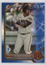 2022 Bowman 1st Edition Blue Foil 78/150 Ricardo Genoves #BPPF-60 10k8