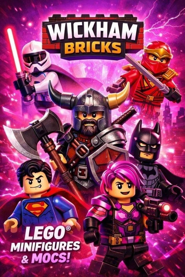 Lego Minifigures Ninjago, DC & Marvel, Chima, HP, CMF & City bundles