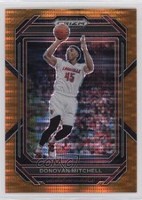 2023-24 Panini Prizm Draft Picks Orange Pulsar 27/49 Donovan Mitchell #66 o7m