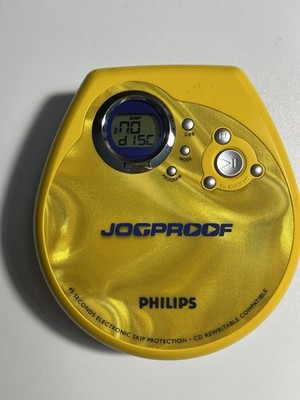 Philips Jogproof Personal CD Player Yellow