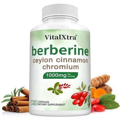 Ceylon-Zimt & Chrom 30~120 Kaps   gesunden Blutzuckerspiegel und Stoffwechsel