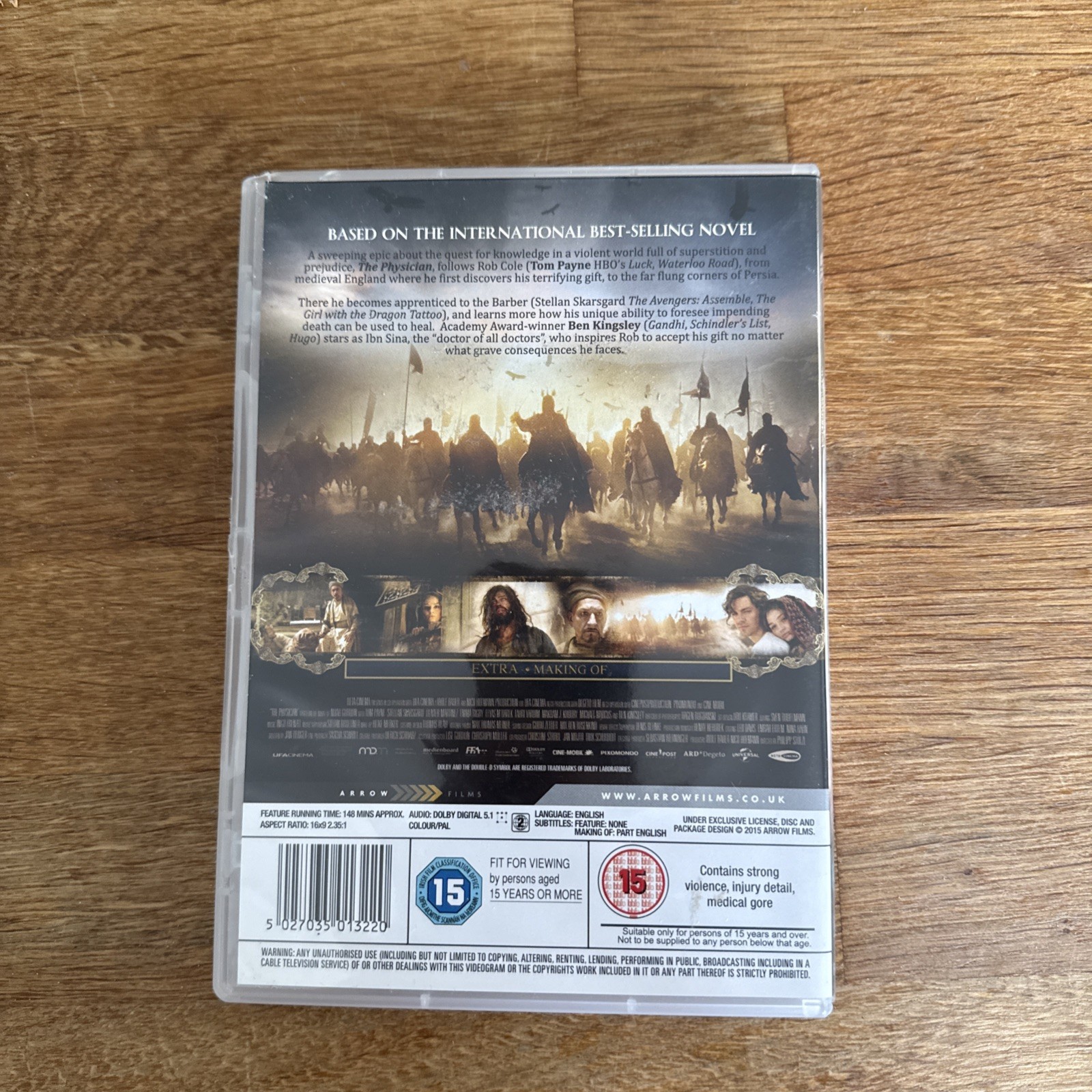 The Physician DVD (2015) Tom Payne, Stölzl (DIR) cert 15 FREE Shipping, Save £s image 3