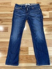 Ariat R.E.A.L. Mid-Rise Stretch Women  s Jeans Size 32R Boot Cut Whipstitch