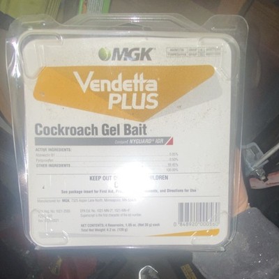 MGK Vendetta Plus Cockroach Gel Bait 4 Pack Indoor Outdoor Pest Control