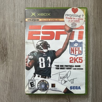 ESPN NFL 2K5 Xbox Football Game 2004 Complete With Manual Tested Works READ