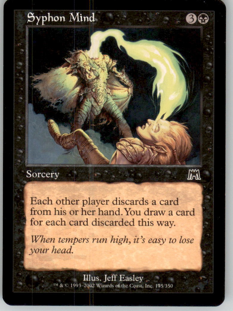 MTG - Syphon Mind - Onslaught - 175 - Common - LP