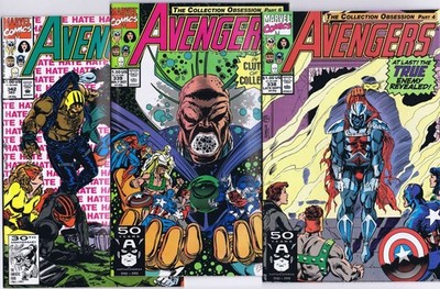 AVENGERS # 338, 339, 342 US Comics 1991 HI-GRADE
