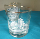 Houze Art Nautical Ship Clipper Whisky Rocks Shot Glasses Gloria Colombia, — photo 5