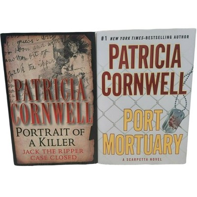 Patricia Cornwell Book Lot Portrait of a Killer Port Mortuary Hardcover Mystery