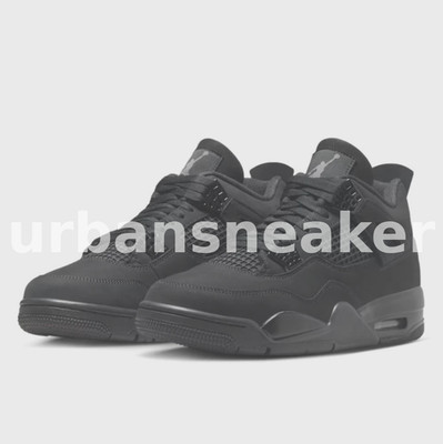 Nike Air Jordan 4 Retro Black Cat 2025 EU 40,5 41 42 43 44 45 46 47,5