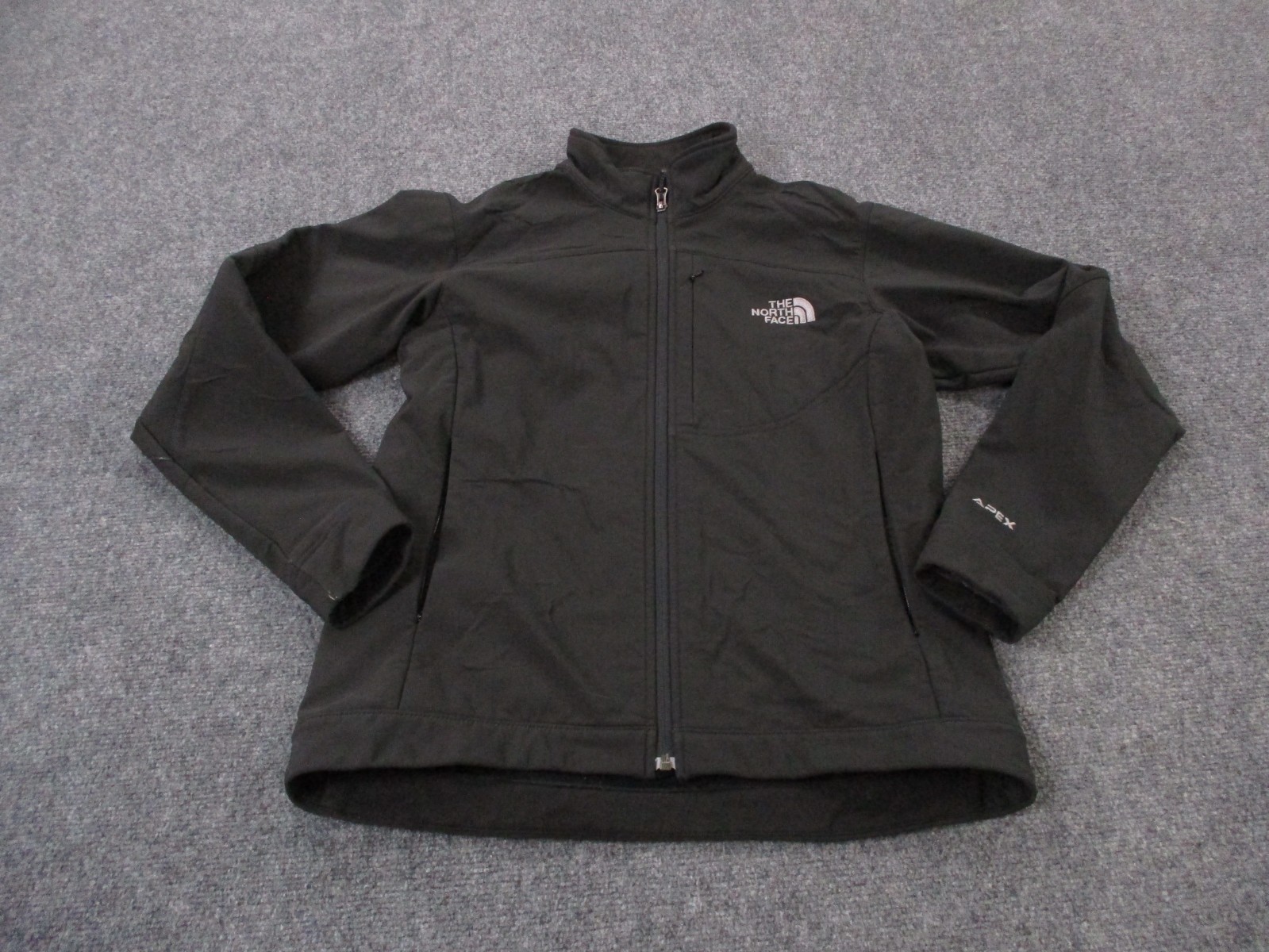 North Face Jacket Womens M Fleece Lined Softshell Outdoors Hiking Apex Camping