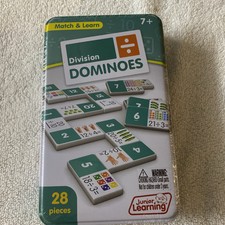 Junior Learning Division Match  Learn Dominoes