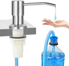 47''Sink Soap Dispenser Kitchen Stainless Steel Hand Liquid Pump Bottle Tube Kit