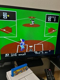 Famicom software Fierce Battle Stadium with box theory (retro game Famicasse)