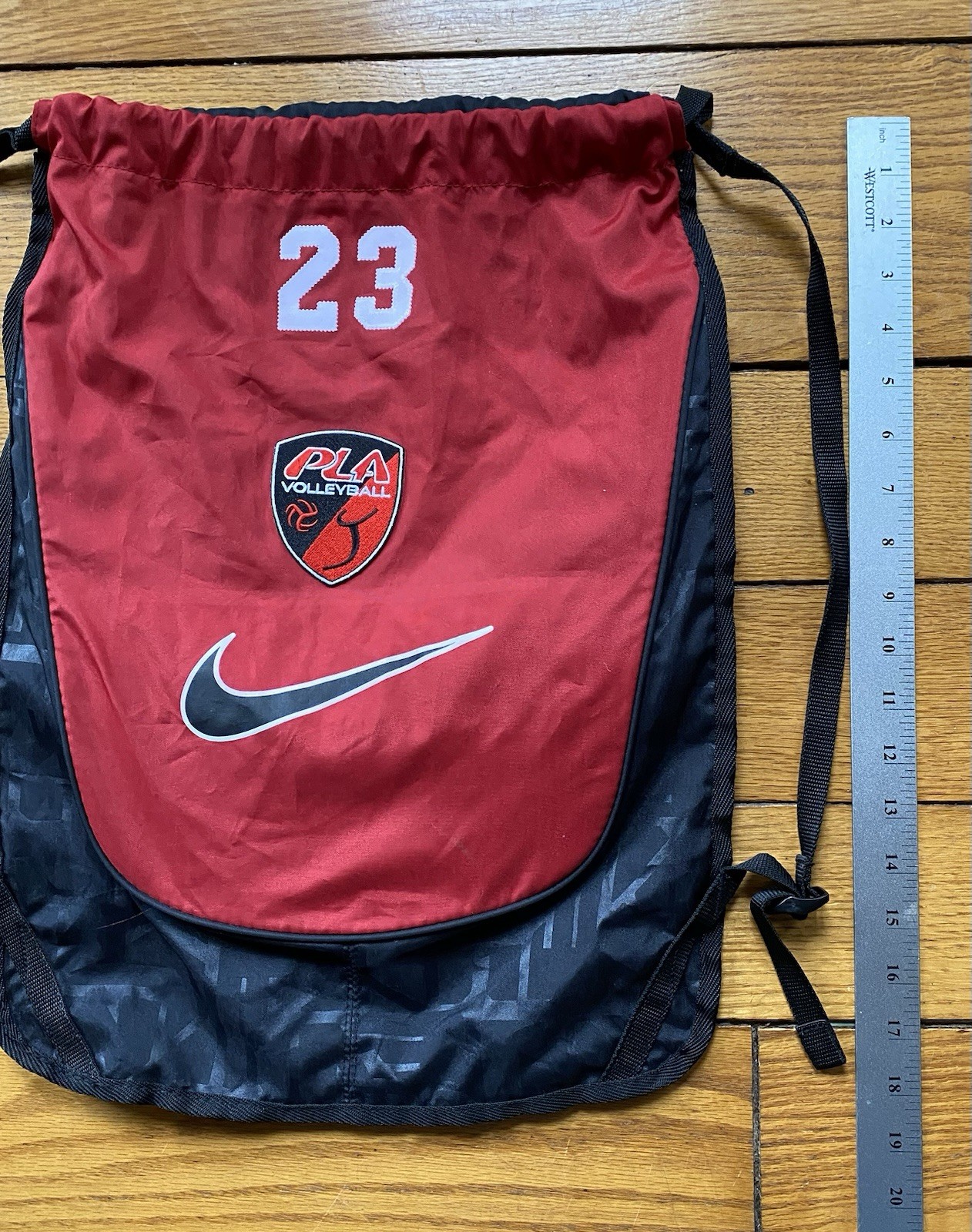 Nike Volleyball Drawstring Backpack Lightweight G… - image 7