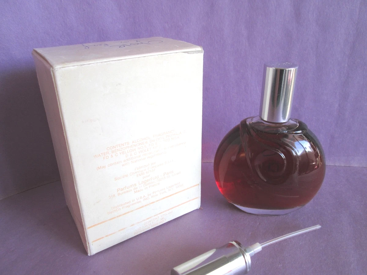 Chloe Vintage Pure Perfume Spray Tstr 2 oz 60 ml Karl Lagerfeld