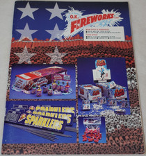 O.K. Fireworks 1994 Firecrackers Rockets Sparklers Original Product Catalog
