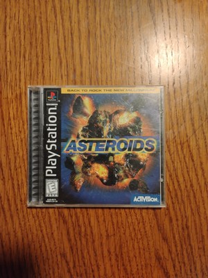 Asteroids PS1 (Sony PlayStation 1, 1998) Complete In Box With Manual Tested