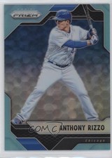 2017 Panini Chronicles Prizm Light Blue Prizm 295/299 Anthony Rizzo #34 v1x