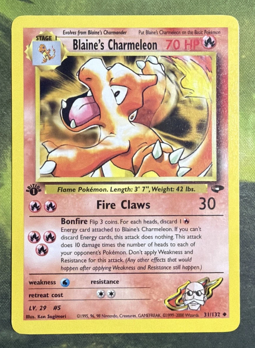 Charmeleon Pokmon TCG 1st Edition Individual Trading Card Games for sale |  eBay