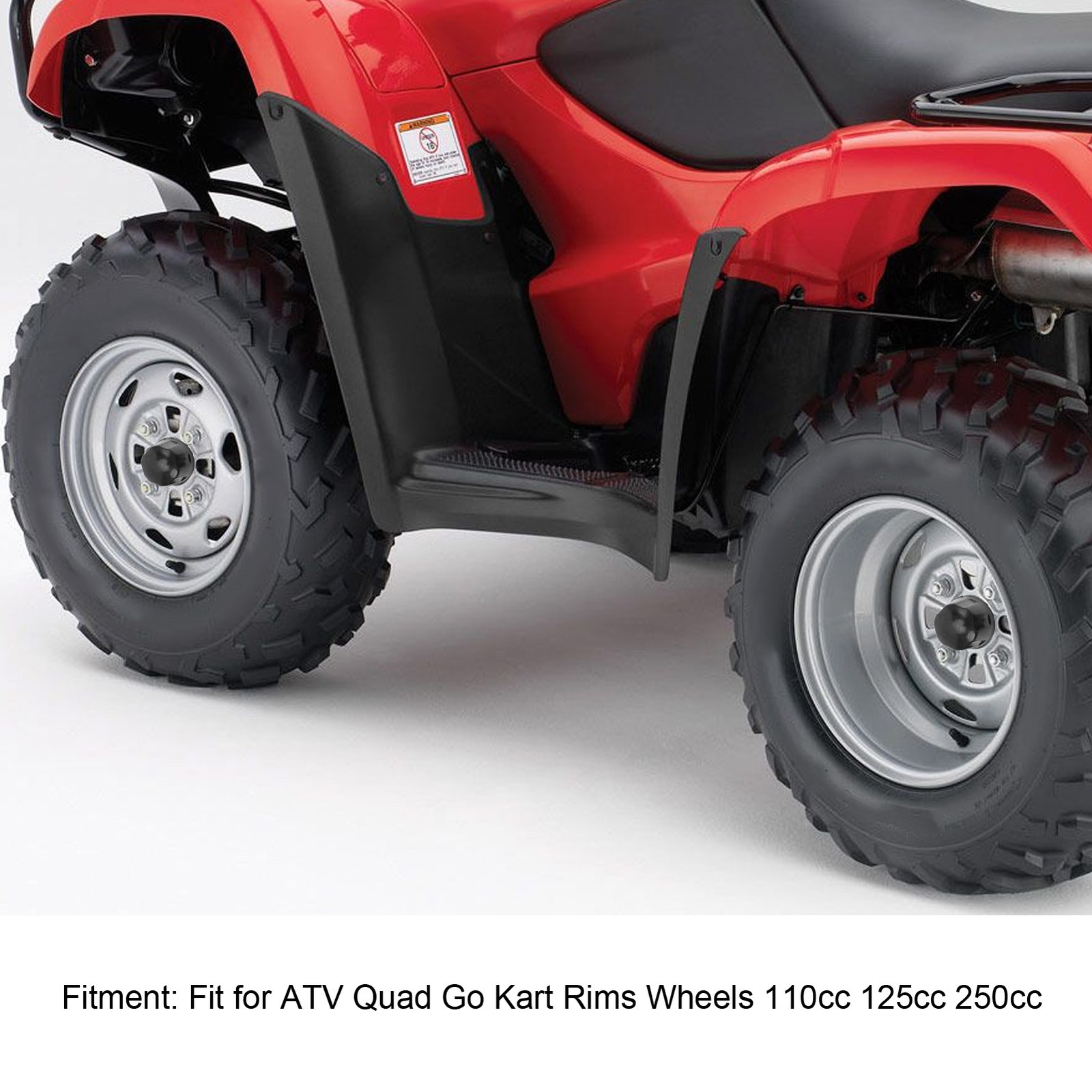 4PCS Wheels Dust Cover Effective Protection For ATV Quad Go Kart Rims Wheels 110