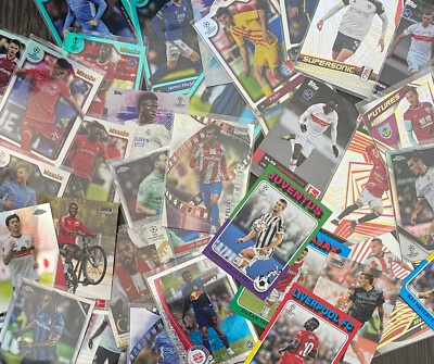 30x XXL Topps Panini Fußball-Mystery Set Box mit Chance auf Inserts & Numbered
