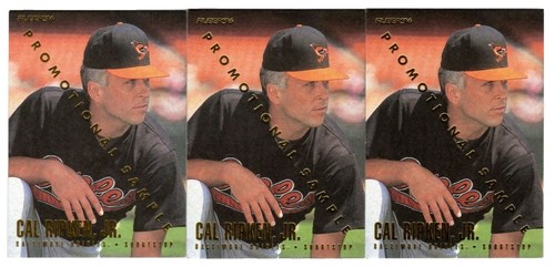 2000 Fleer E-X E-Xceptional Blue Cal Ripken Jr. SP Rare Orioles 