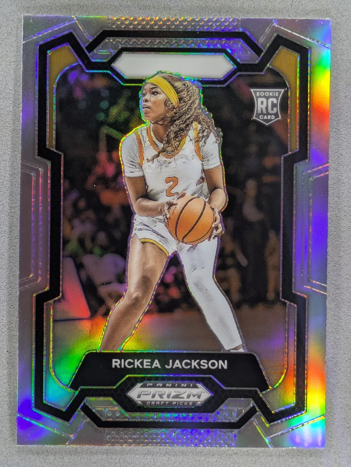 2024 Panini Prizm Draft Picks - Rickea Jackson #44 Silver Prizm (RC) Tennessee