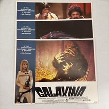 GALAXINA DOROTHY STRATTEN  1980 SCI-FI LOBBY CARDS- Set Of 3-Original 11x14