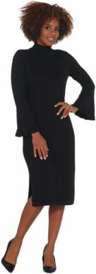ISAAC MIZRAHI CHIC SOFT HIGH NECK SWEATER MIDI KNIT DRESS NEW QVC | eBay ISAAC MIZRAHI CHIC SOFT HIGH NECK SWEATER MIDI KNIT DRESS NEW QVC | eBay