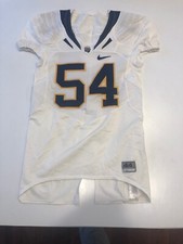 Game Worn Used Nike Cal Golden Bears Football Jersey #54 Size 44
