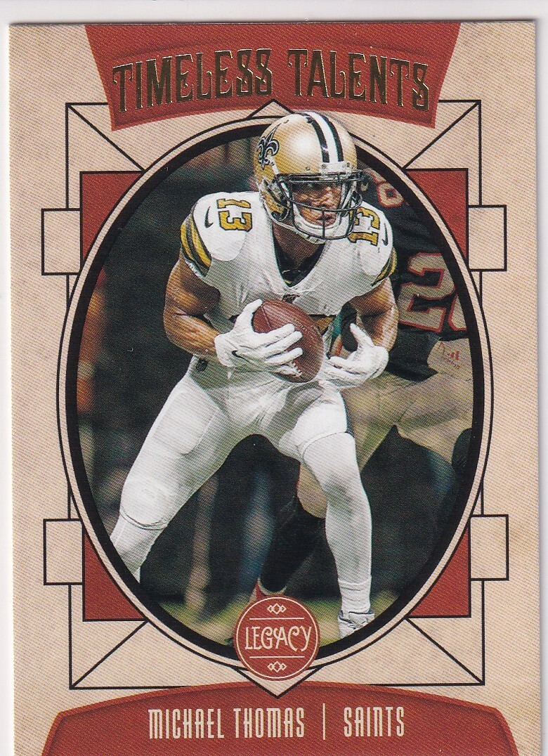 MICHAEL THOMAS 2020 Panini Legacy Timeless Talents #14 TTMT Saints
