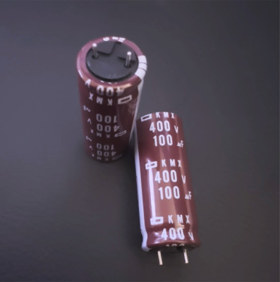 2X KMX400VB101M16X40C3 Chemi-Con 100uF 400V 16x40 Electrolytic PC Pin Capacitor