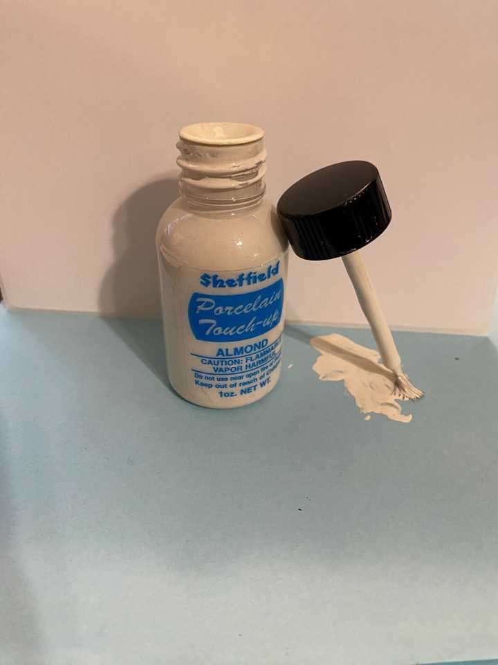 Porcelain Touch Up Paint Almond eBay