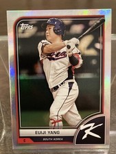 2023 Topps World Baseball Classic Euiji Yang Base Card #68 South Korea