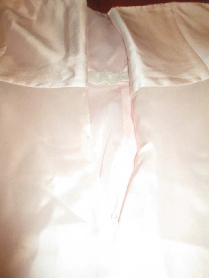 VESTIDO DE CÓCTEL FORMAL DE BODA DE GRADUACIÓN DE DAMA DE HONOR USADO EN EXCELENTE ESTADO Rubor  Foto 4 de 4