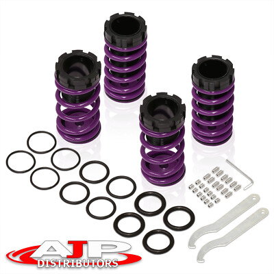 Adjustable Lowering Spring Coilover Sleeves PR For 1995-1999 Mitsubishi Eclipse