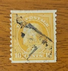 Vintage US Stamp #497 Franklin Used - CV $17.50