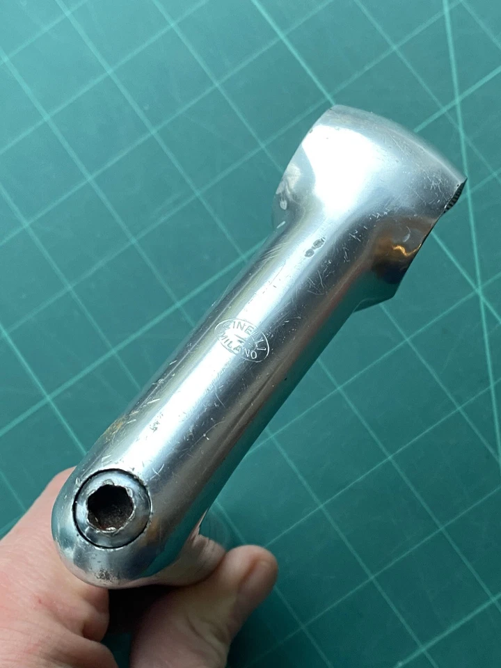 Cinelli 1A Milano Logo 90 mm 1" Quill Handlebar Stem L'Eroica 70s Retro Vintage  - Image 2 of 4