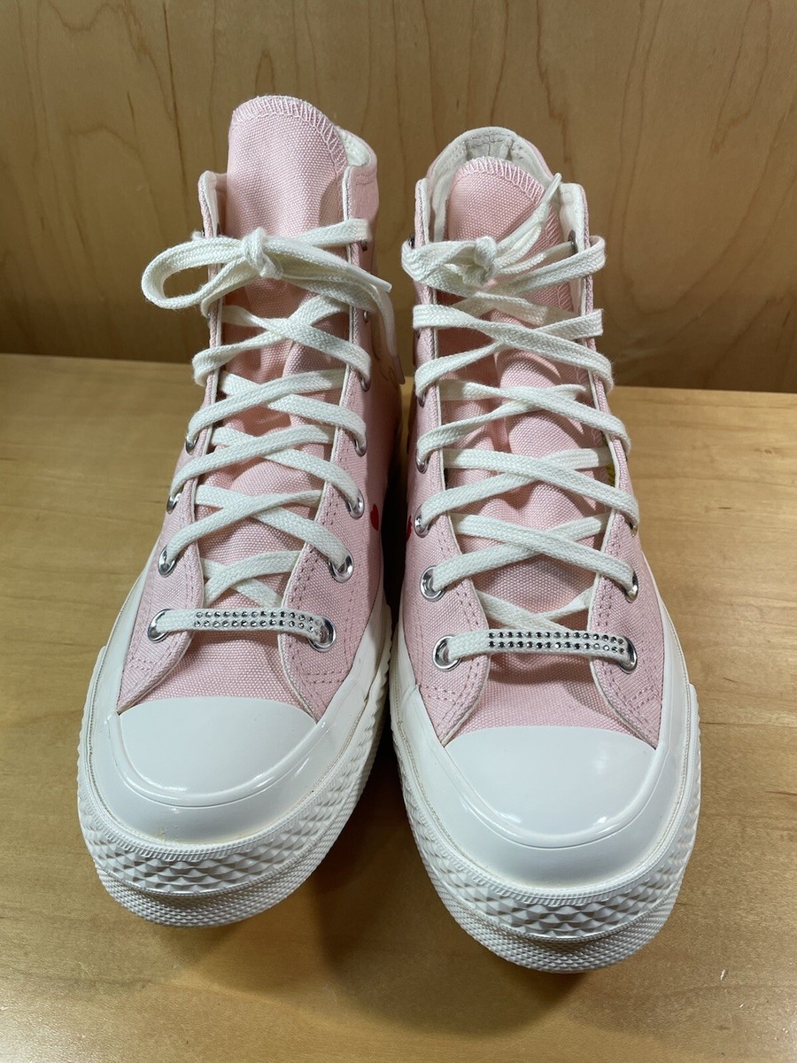 a ❤︎  NEW Women CONVERSE Chuck 70 Y2K Heart Valentine's Day Love Shoes