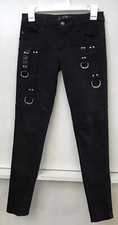 Tripp NYC Skinny Jeans Mortal Instruments City Of Bones Goth Black Size 1