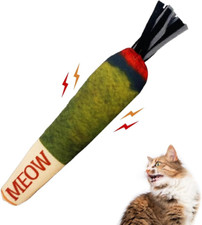 Doobie Catnip Toys for Cats  Soft Bite Resistant Cat Chew Toy with Long Shape f