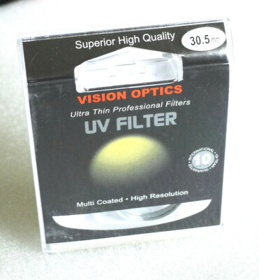 30.5mm Digital Vision Multi Coated UV Filter - Silver - NEW