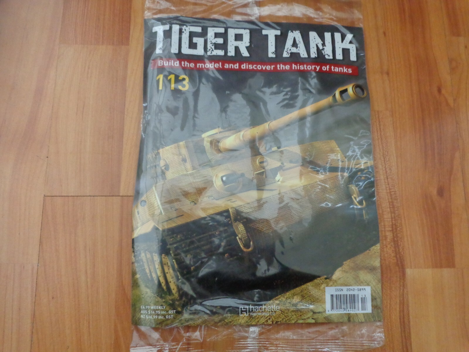 1/16 HACHETTE BUILD YOUR OWN TIGER MODEL TANK ISSUE 113 INC PART