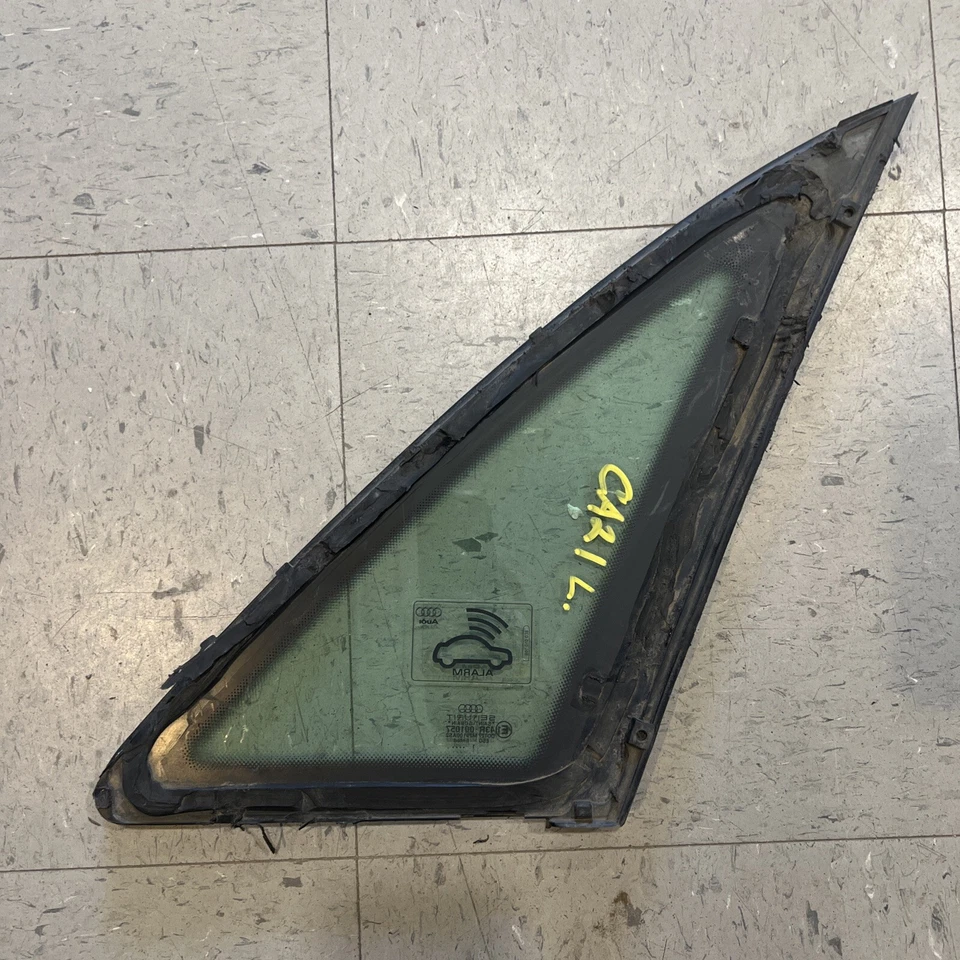 Audi A4 2002 conductor cuarto trasero izquierdo ventana cristal OEM Foto 4 de 4