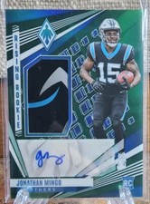 2023 Phoenix Football Green Rising Rookie Jonathan Mingo Helmet Relic Tooth/3